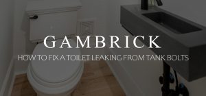 how to fix a toilet leaking from tank bolts banner 1.0