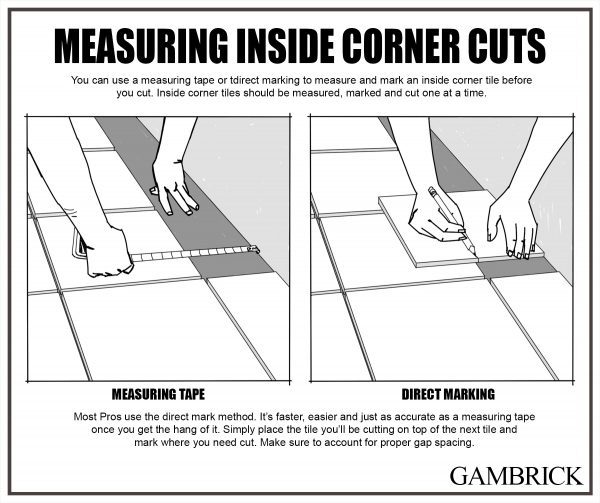 How To Tile Inside Corners