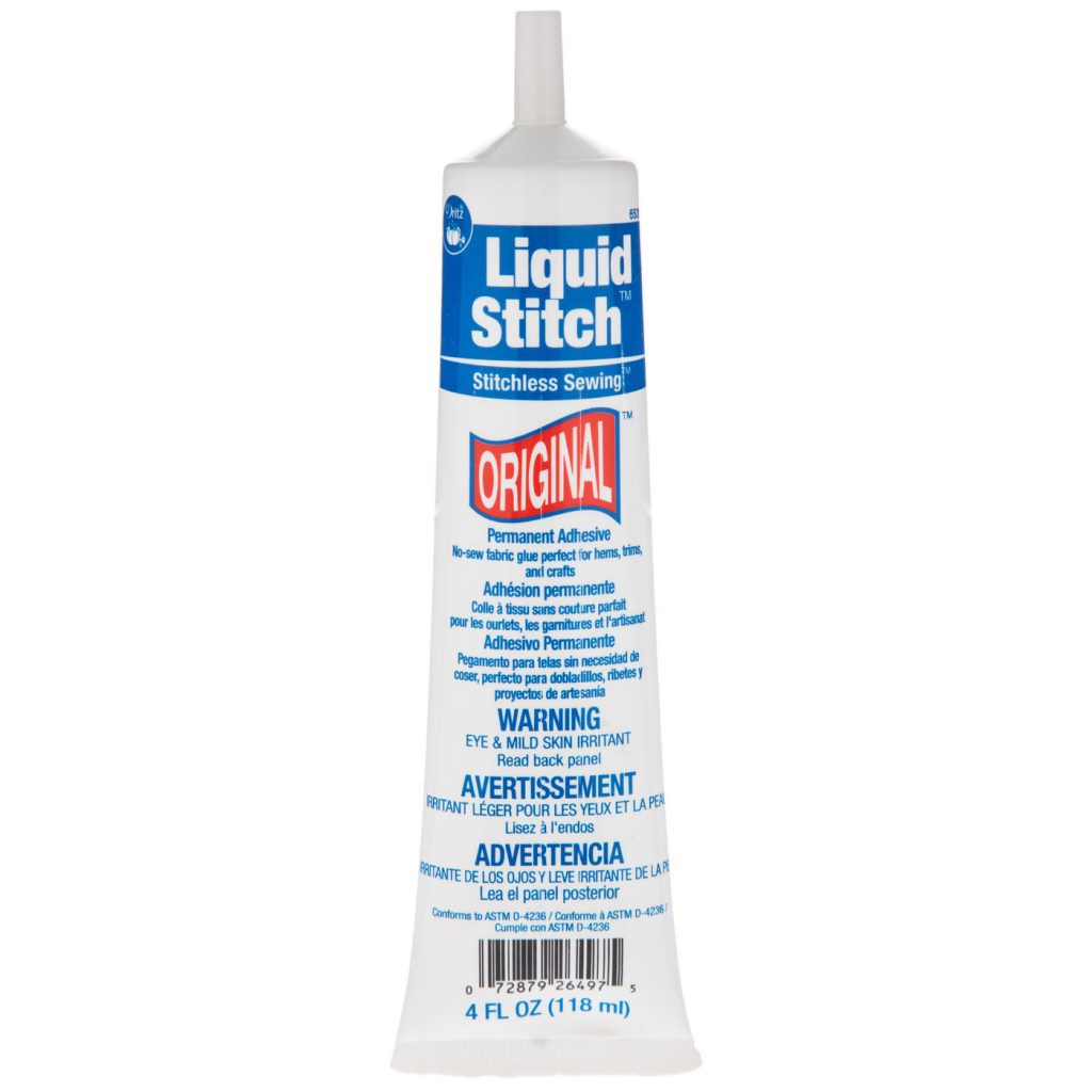 Liquid Stitch Fabric Glue alternative to Tacky Glue
