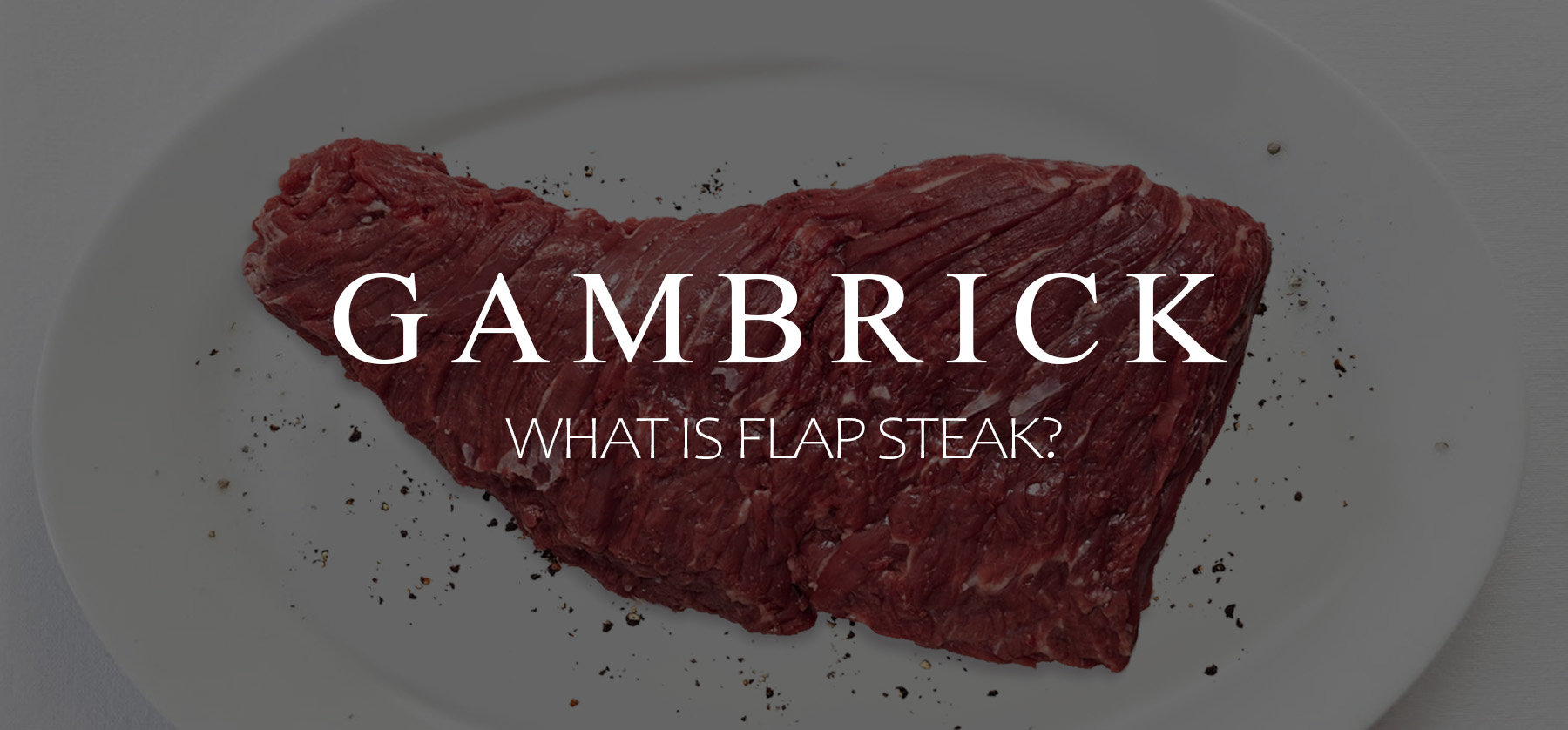 what is flap steak banner 1.0