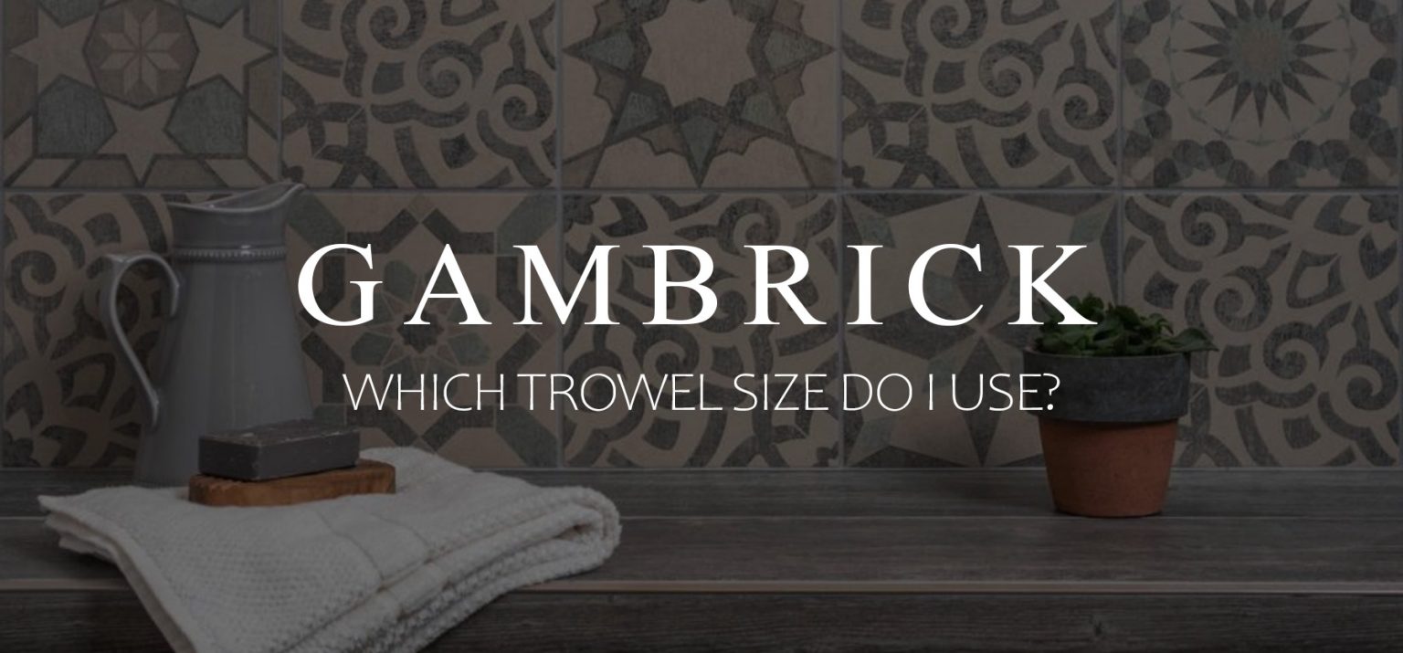 Which Trowel Size Do I Use?