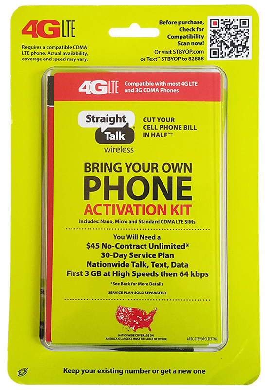 bring your own phone kit Verizon 1.0