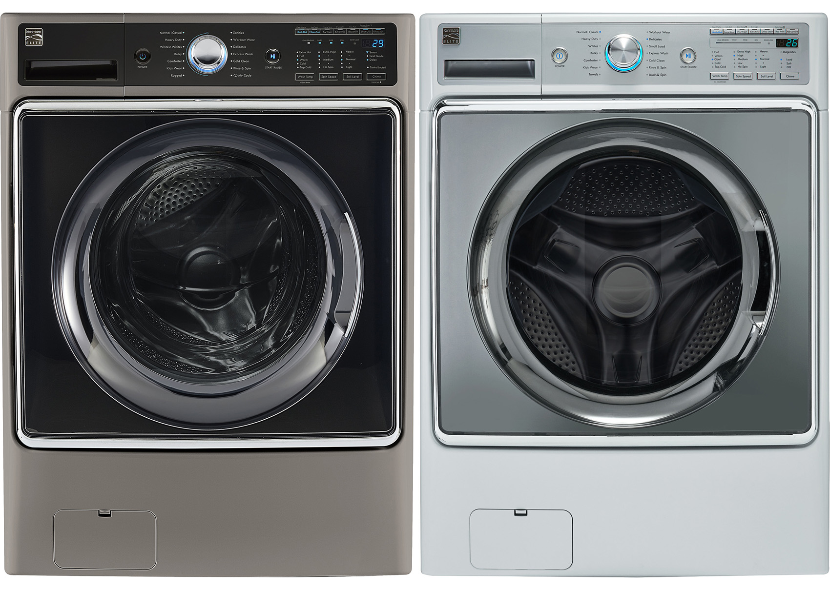 how to reset Kenmore Elite washer 1.1