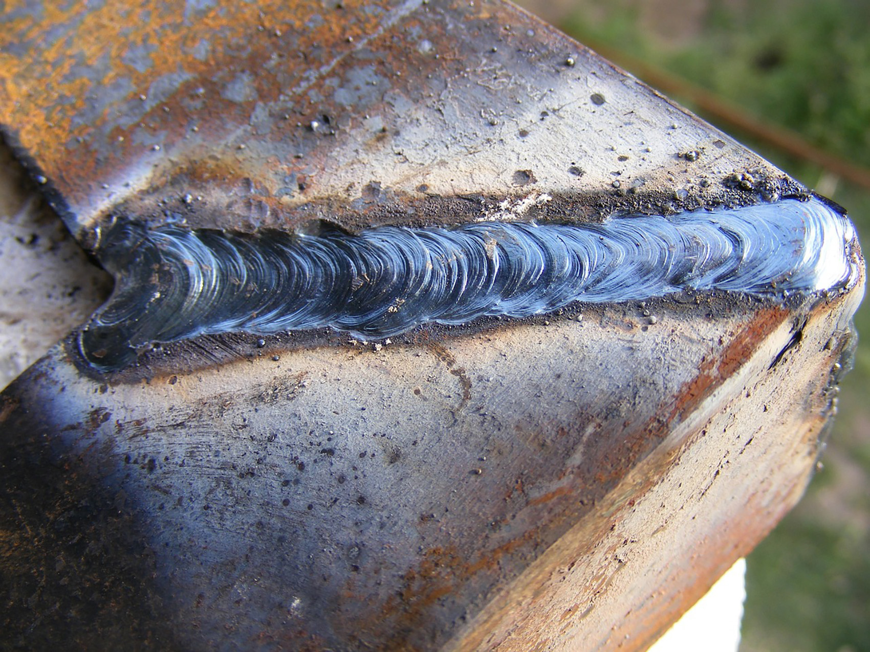 closeup of a weld 3.0