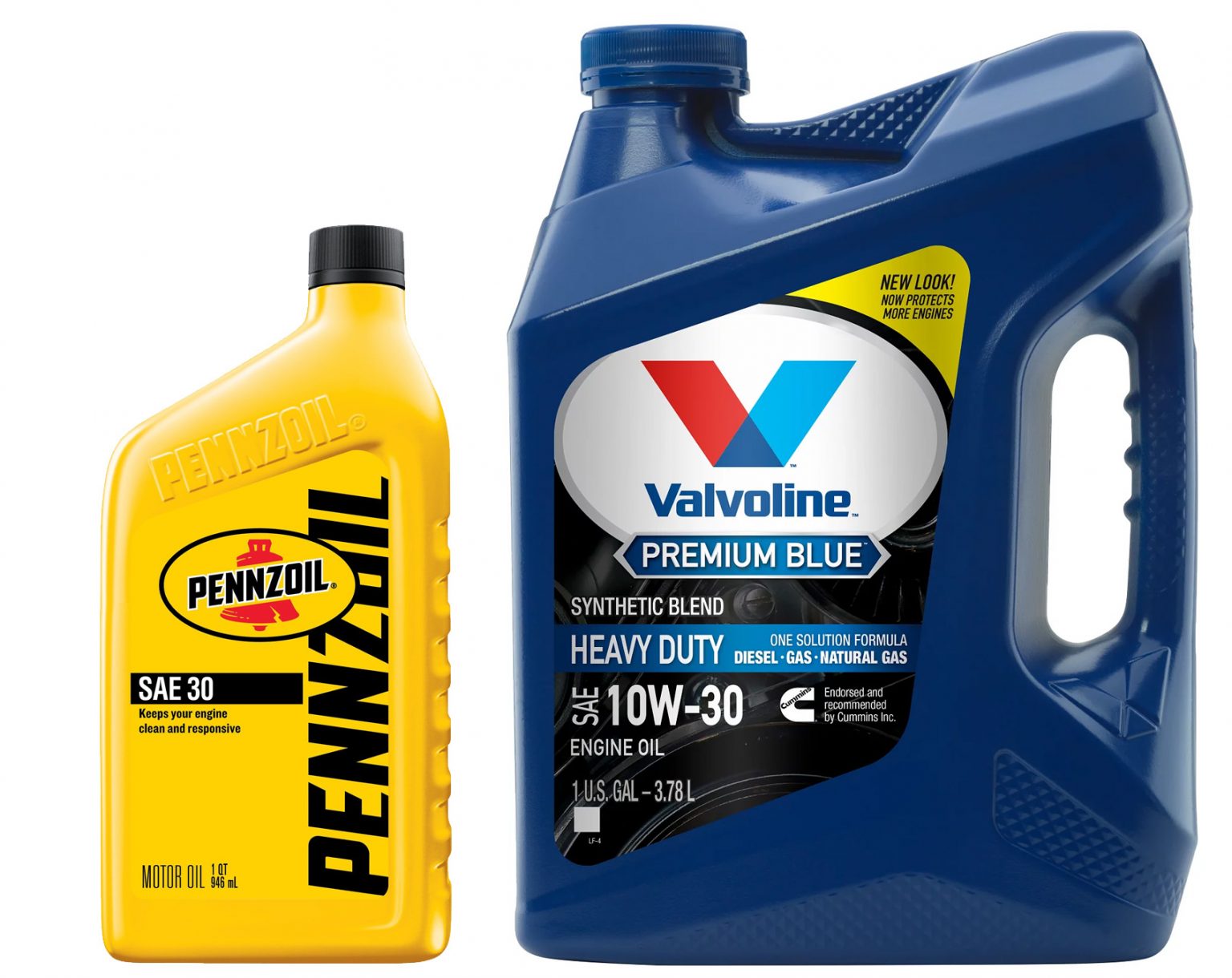 SAE30 Vs 10W30 Oil Modern Design