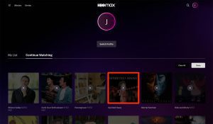 step 6.2 how to see HBO Max watch history