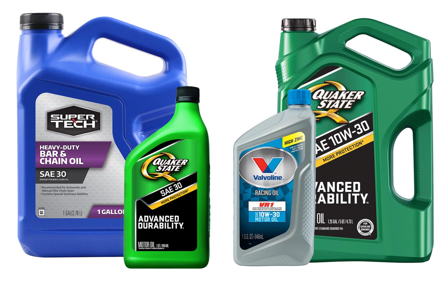 SAE30 Vs 10W30 Oil Modern Design