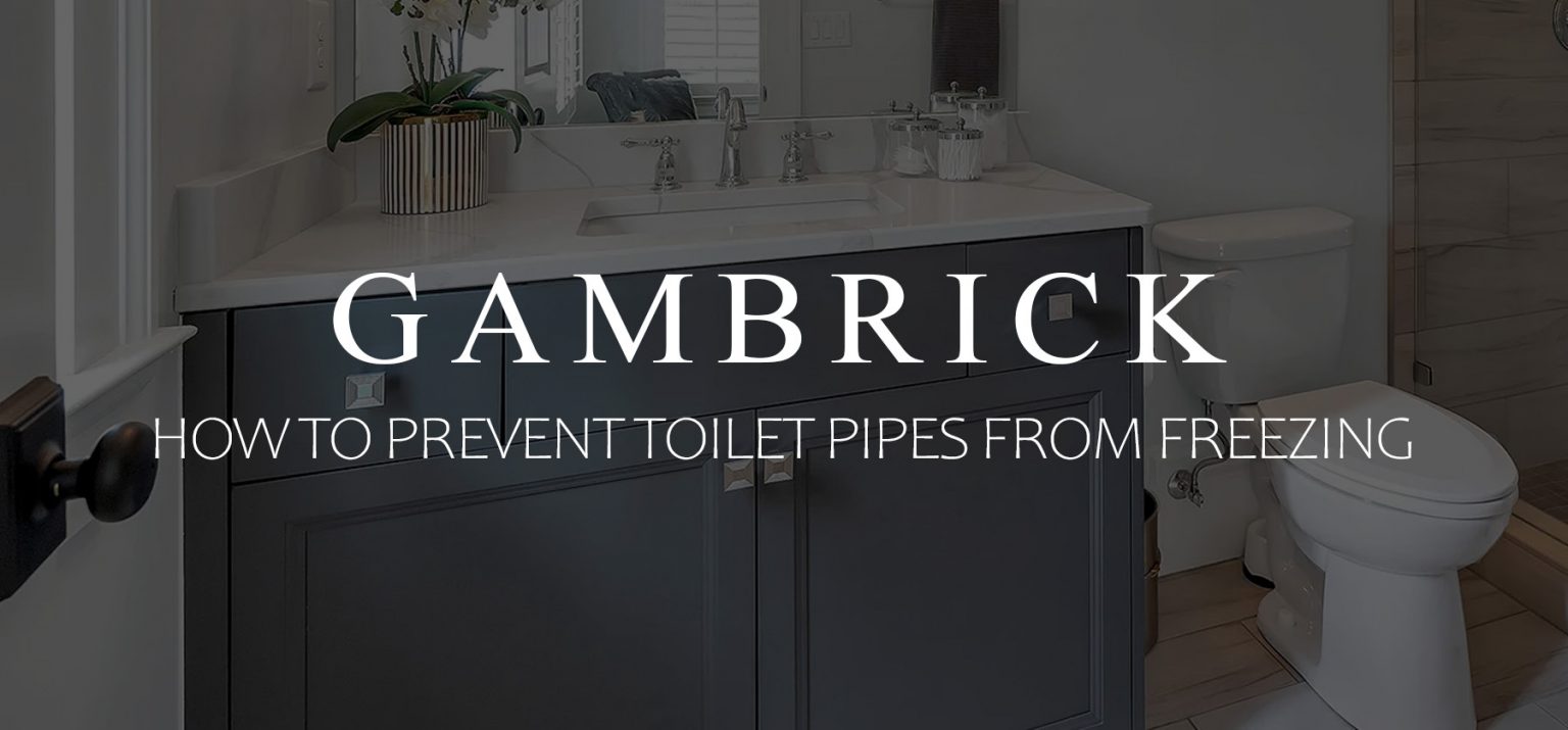 How To Prevent Toilet Pipes From Freezing Modern Design