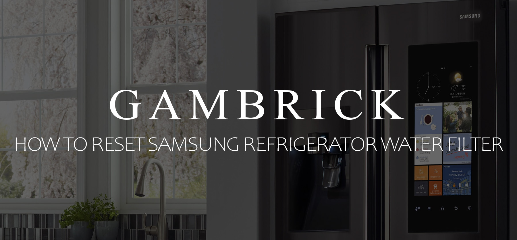 how to reset Samsung refrigerator water filter banner 1.0