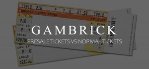 presale tickets vs normal tickets banner 1.0