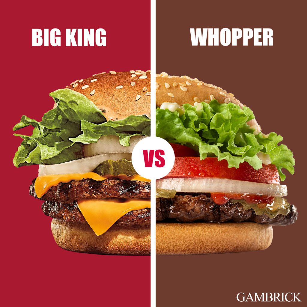 Big King vs. Whopper