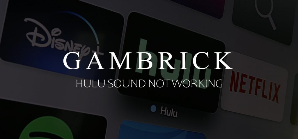 Hulu sound not working banner 1.0