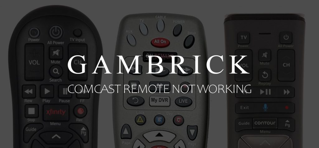 comcast remote not working banner 1.0