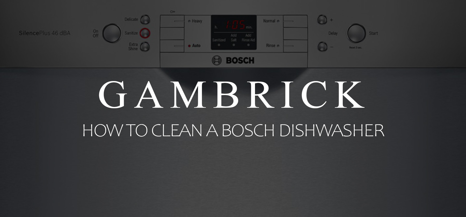 how to clean a bosch dishwasher banner 1.0