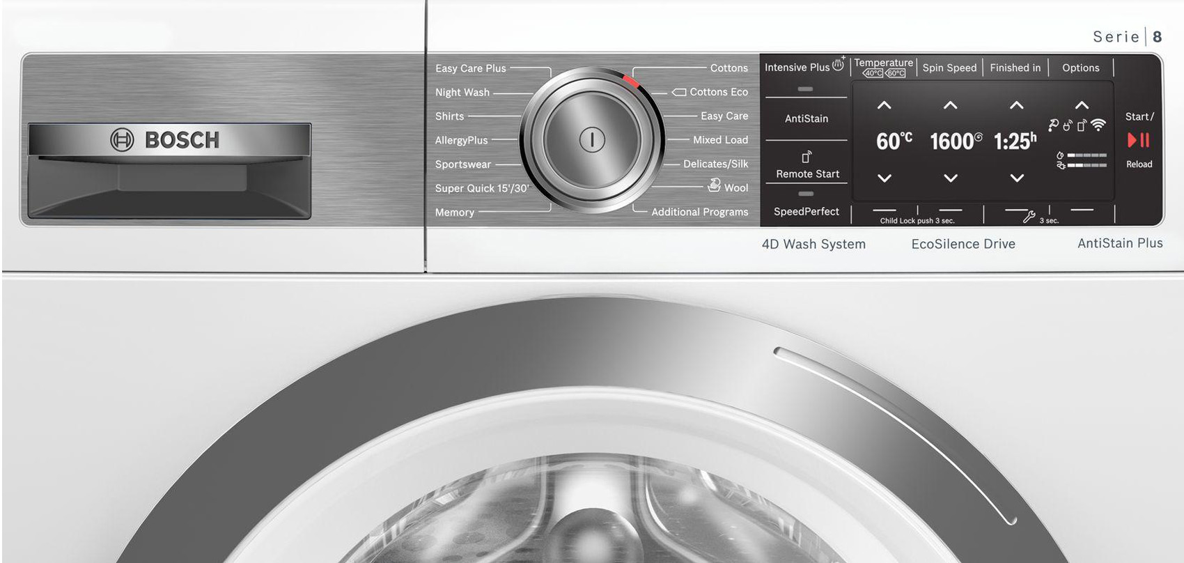 Bosch washing machine door won't open 1.0