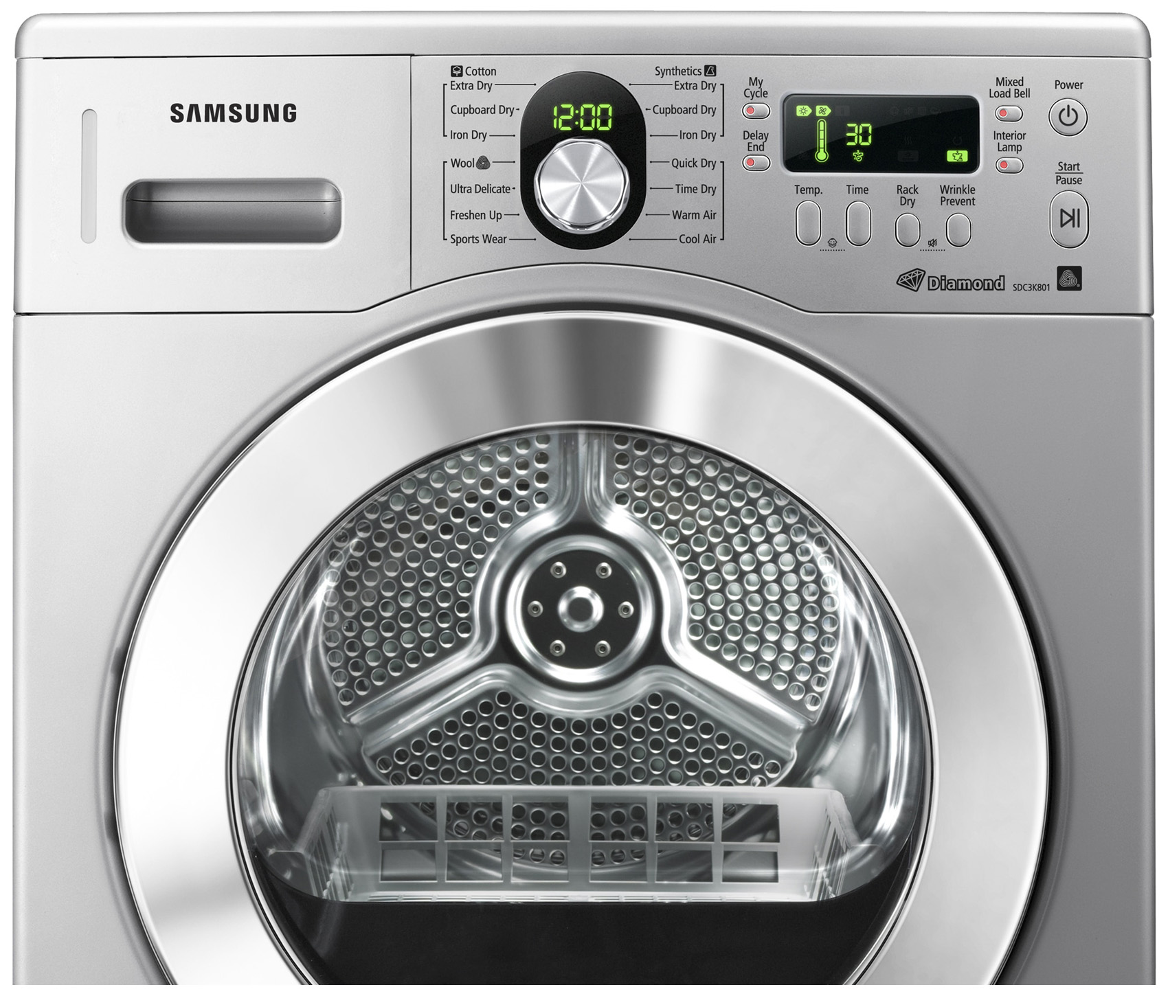 how to reset Samsung dryer 2.0