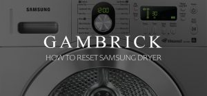 how to reset a Samsung dryer banner 1.0