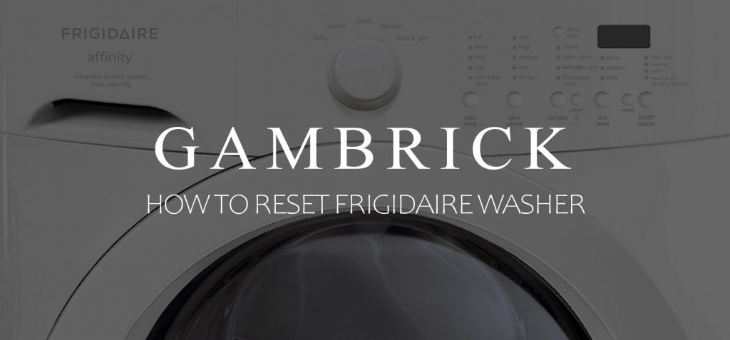 how to reset frigidaire washer banner 1.0