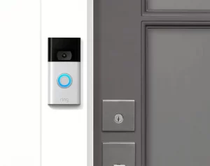 why is my ring doorbell flashing blue 1.0
